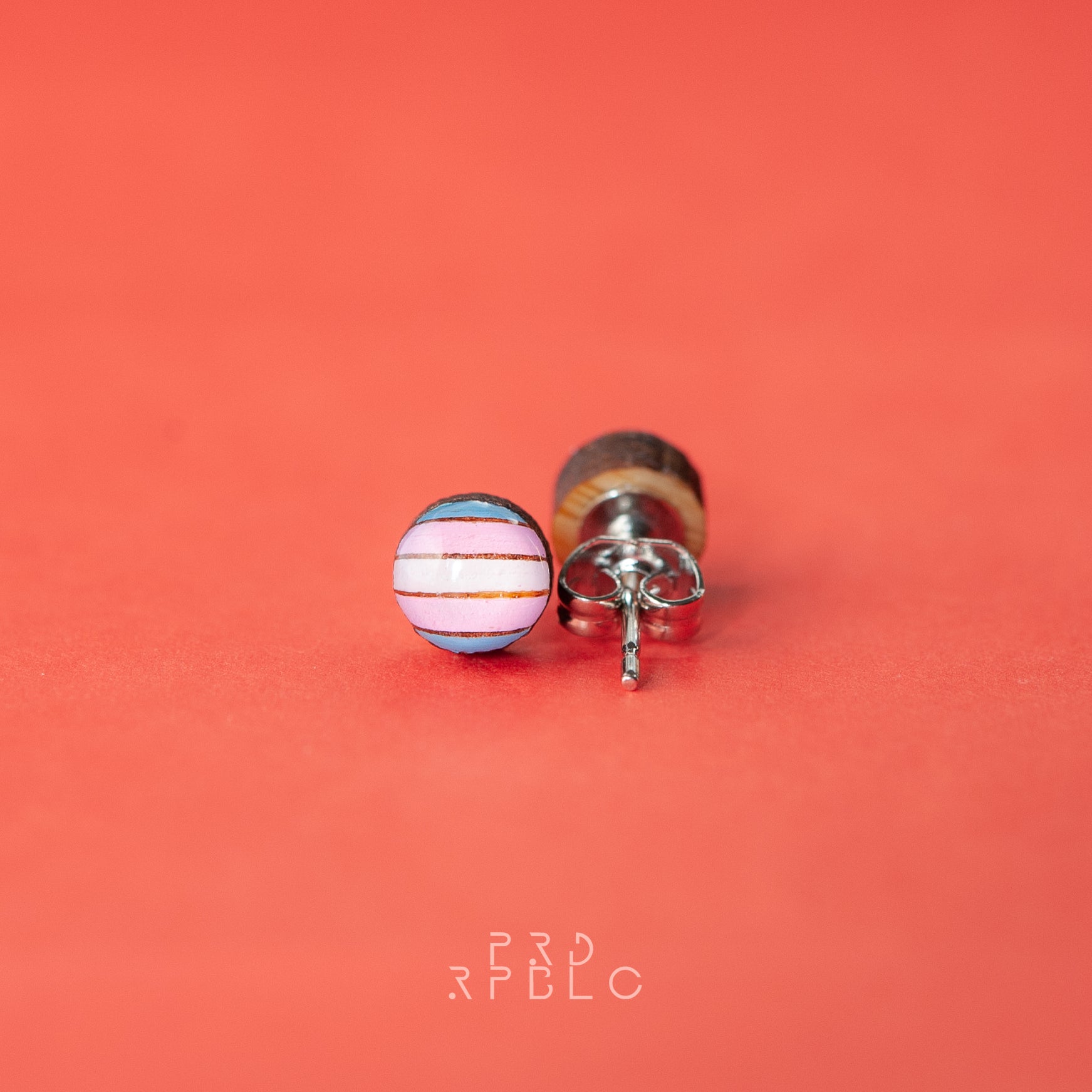 Transgender Pride Flag Studs