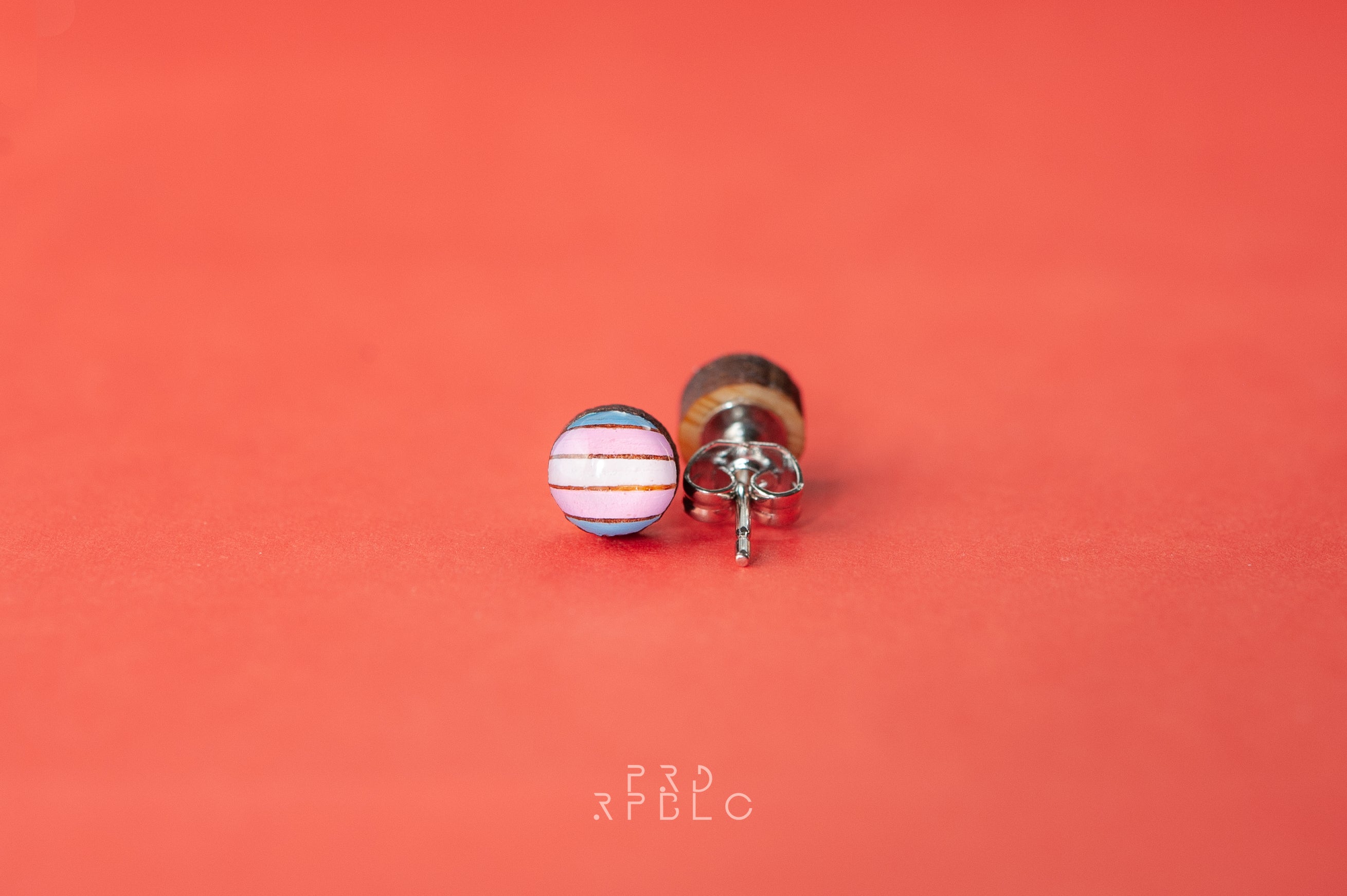 Transgender Pride Flag Studs