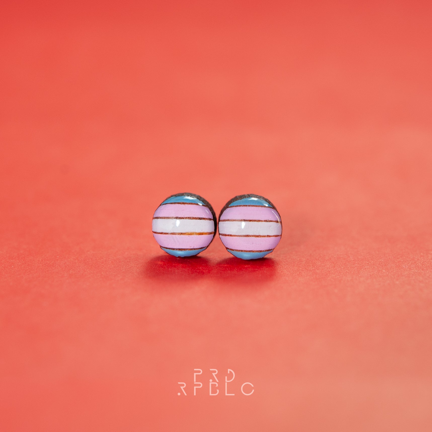 Transgender Pride Flag Studs